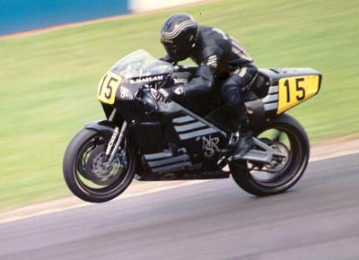 Ron Haslam (photo from Wikimedia Commons)