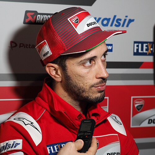 Andrea Dovizioso (photo from Wikimedia Commons)