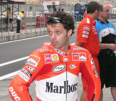 Loris Capirossi (photo from Wikimedia Commons)